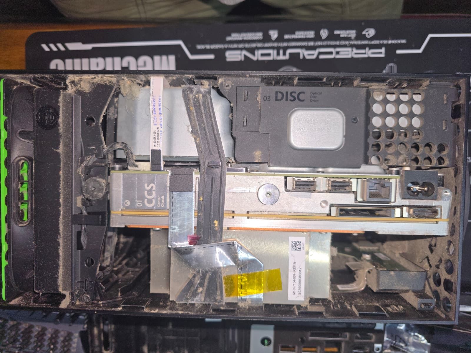 Xbox Series X liquid spillage damage